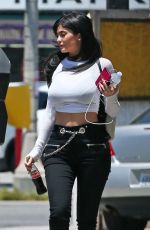KYLIE JENNER Leaves Plancha Tacos in Los Angeles 06/28/2017