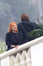 LADY GAGA on the Set of A Star is Born in Los Angeles 06/05/2017