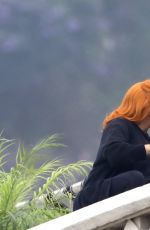 LADY GAGA on the Set of A Star is Born in Los Angeles 06/05/2017