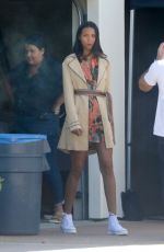 LAIS RIBEIRO on the Set of a Photoshoot in Malibu 06/12/2017