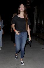 LANA DEL REY Out for Dinner at Tao in Los Angeles 06/20/2017