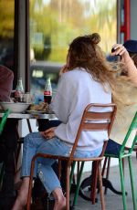 LANA DEL REY Out for Lunch with Friends in Los Angeles 06/14/2017