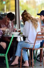 LANA DEL REY Out for Lunch with Friends in Los Angeles 06/14/2017