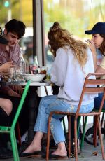LANA DEL REY Out for Lunch with Friends in Los Angeles 06/14/2017