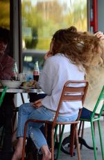 LANA DEL REY Out for Lunch with Friends in Los Angeles 06/14/2017
