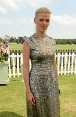 LARA STONE at Cartier Queen’s Cup Polo Final in Surrey 06/18/2017