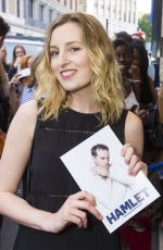 LAURA CARMICHAEL at Hamlet Play in London 06/15/2017