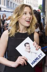LAURA CARMICHAEL at Hamlet Play in London 06/15/2017