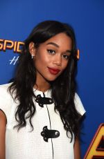 LAURA HARRIER at Spiderman: Homecoming Premiere in New York 06/26/2017