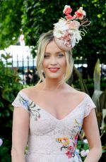 LAURA WHITMORE at Royal Ascot Races in Berkshire 06/23/2017