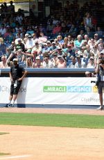 LAUREN ALAINA at 27th Annual City of Hope Celebrity Softball Game in Nashville 06/10/2017