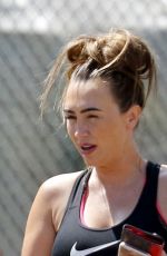 LAUREN GOODGER Leaves a Gym in Essex 06/15/2017