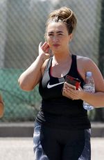 LAUREN GOODGER Leaves a Gym in Essex 06/15/2017