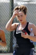 LAUREN GOODGER Leaves a Gym in Essex 06/15/2017