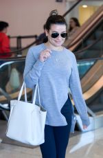 LEA MICHELE at LAX Airport in Los Angeles 06/20/2017