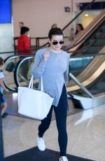 LEA MICHELE at LAX Airport in Los Angeles 06/20/2017