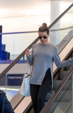 LEA MICHELE at LAX Airport in Los Angeles 06/20/2017