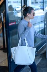 LEA MICHELE at LAX Airport in Los Angeles 06/20/2017