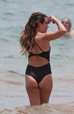 LEA MICHELE in Swimsuit at a Beach in Hawaii 06/27/2017