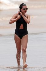 LEA MICHELE in Swimsuit at a Beach in Hawaii 06/27/2017