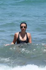 LEA MICHELE in Swimsuit at a Beach in Maui 06/28/2017