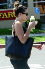 LEA MICHELE Leaves Kreation Store in Brentwood 06/09/2017