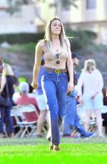 LEANN RIMES in Tight Jeans Out in Calabasas 06/17/2017