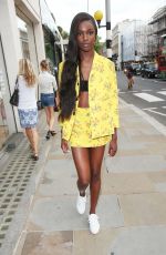 LEOMIE ANDERSON Celebrates Her Campaign Launch with Nike in London 06/13/2017