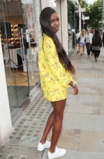 LEOMIE ANDERSON Celebrates Her Campaign Launch with Nike in London 06/13/2017