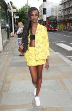 LEOMIE ANDERSON Celebrates Her Campaign Launch with Nike in London 06/13/2017