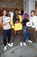 LEOMIE ANDERSON Celebrates Her Campaign Launch with Nike in London 06/13/2017