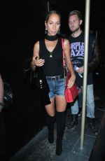 LEONA LEWIS Night Out in Hollywood 06/23/2017