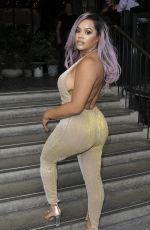 LETISHA GREY at Miss Pap Launch Party in London 06/01/2017