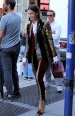 LILY ALDRIDGE Out in New York 06/02/2017