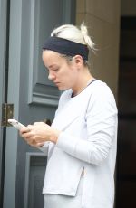 LILY ALLEN Out and About in London 06/15/2017