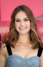 LILY JAMES at Baby Driver Premiere in London 06/21/2017