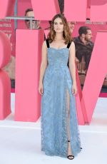 LILY JAMES at Baby Driver Premiere in London 06/21/2017