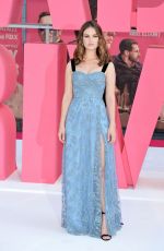 LILY JAMES at Baby Driver Premiere in London 06/21/2017