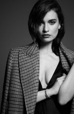 LILY JAMES for DuJour, Magazine, Summer 2017
