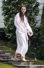 LILY MO SHEEN Leaves Her Home in Los Angeles 06/24/2017
