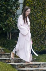 LILY MO SHEEN Leaves Her Home in Los Angeles 06/24/2017