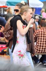 LILY-ROSE DEPP Out Shopping in Los Angeles 06/11/2017