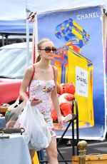 LILY-ROSE DEPP Out Shopping in Los Angeles 06/11/2017
