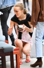 LILY-ROSE DEPP Out Shopping in Los Angeles 06/11/2017