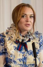 LINDSAY LOHAN at Iftar Hosted by One Family in London 06/13/2017