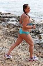 LISA APPLETON in Bikini on the Beach in Spain 06/12/2017
