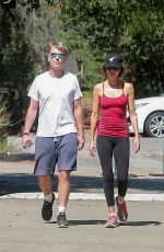 LISA RINNA Out for a Hike in Beverly Hills 06/25/2017
