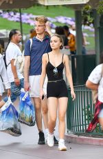 LILY-ROSE DEPP Out at Disneyland in Los Angeles 06/16/2017