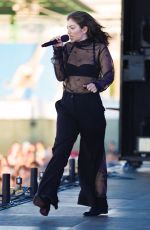LORDE Performs at Governors Ball Music Festival in New York 06/02/2017