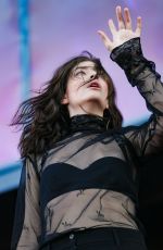 LORDE Performs at Governors Ball Music Festival in New York 06/02/2017